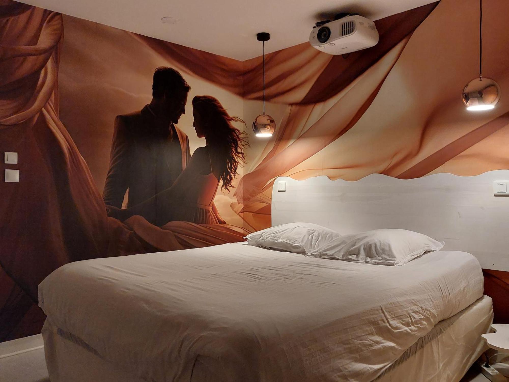 Love Room White - Les Delices Rooms Angers Exteriér fotografie